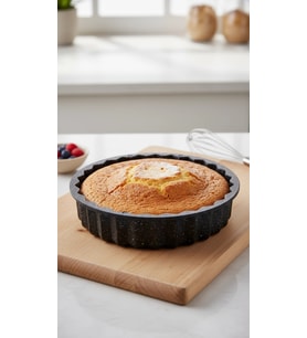 Hanımeli Döküm Kek Turta Kalıbı 28cm