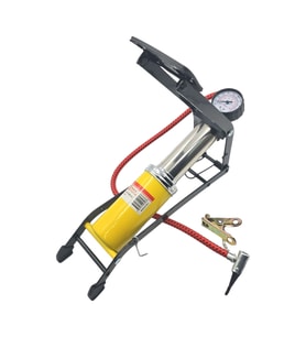 Fixonic B.H.D BHD00326 Saatli Kalın Piston Ayaklı Hava Pompası (Sarı-Siyah)
