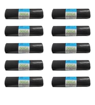 Ecoplast Battal Boy Çöp Torbası Poşeti - 400 Gr. - 90 Litre - 80 x 110 Cm / 10 Adetlik 10 Rulo (Siyah)