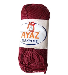 Angel Çanta Aksesuar 100 Gram Polyester Makrome No:19 Bordo