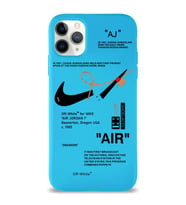 Apple iPhone 11 Pro Max Uyumlu Lansman Kılıf Sneakers Tasarımlı Altı Kapalı İçi Kadife Kaplı  Kapak (Şeffaf)