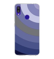 Xiaomi Redmi Note 7 Pro Uyumlu Kapak Renk Cümbüşü Tasarımlı Şeffaf Silikon Kılıf