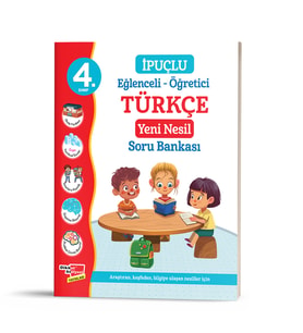 4. Sınıf İpuçlu Türkçe Yeni Nesil Soru Bankası - Dikkat Atölyesi Yayınları