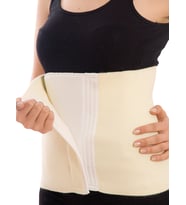 MORSA CYBERG® Önü Açık Yün Korse (Beyaz)