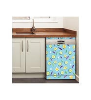 Bulaşık Makinası & Beyaz Eşya Yapışkanlı Folyo Kaplama Sticker (75X75CM) - Bulaşık Makinesi