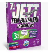 ÜNLÜLER KARMASI 7. SINIF JETT FEN BİLİMLERİ FASİKÜLLERİ