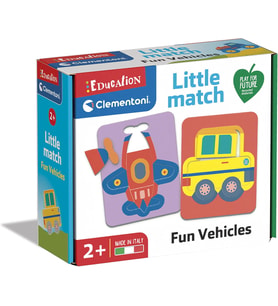 Clementoni Little Match Eğlenceli Araçlar 16718
