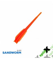 Spıınx Sandworm Lrf Silikon 6Cm 18P UV ORANGE