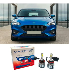 Ford Focus 4 Led Xenon Kısa Far Ampulü H7 Duo Yeni Seri Beyaz 2019+