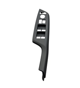 Honda Civic 2012-2015 Ön Sol Düğme Cam Çerçevesi (Mat Siyah)
