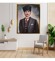ÇERÇEVELİ ATATÜRK TABLO S408