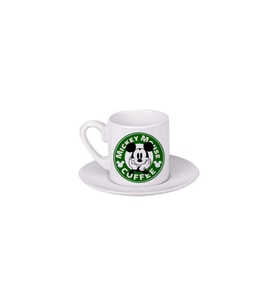 Ghostbastır Design Mickey Mouse Türk Kahvesi Fincanı 043
