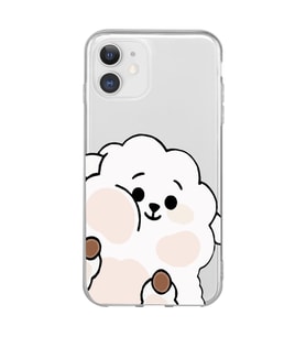 Iphone 11 Uyumlu Sevimli Karakter Tasarımlı Şeffaf Telefon Kılıfı