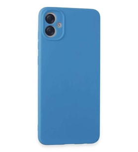 Galaxy A05 Kılıf First Silikon - Mavi