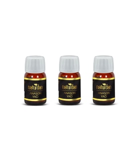 Naturdan Saf Anason Yağı 18 ml 3 Adet
