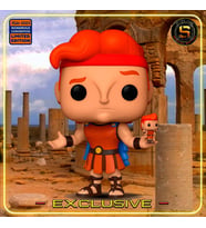 Funko Hercule Pop! Disney Vinil Heykelcik Ercules W/Aksiyon Figürü 9 Cm (Krem)