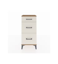 Arges Komodin 3 Çekmeceli 44x30x96 Çam-Aytaşı