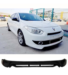 Renault Fluence GT Ön Ek Karlık Abs Plastik Mat Siyah 2009 2010 2011 2012 Makyajsız Kasa karlık+bodykit+ek