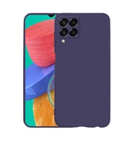 Galaxy M33 Kılıf Zore Premier Silikon Kılıf (Lacivert)
