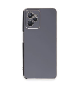 Realme C35 Kılıf Volet Silikon - Mavi