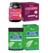 Hud Collagen Plus Powder 300 g + Hud Matcha Kolajen 300g -2'li SET