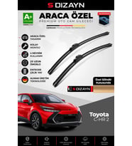 Toyota C-HR Ön Cam Silecek Seti 2023 Üzeri Premium Araca Özel 70-35 Cm A+ Kalite