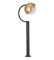 AVONNI BSU-68060-BSY-M2 Sarı/Siyah Boyalı Dış Mekan Aydınlatma E27 Aluminyum Polikarbon Cam 45cm