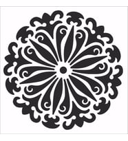 HDM116 Home Dekor Midi Stencil (25X25)