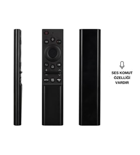 (SES KOMUTLU) SAMSUNG RM-G2200 V15 - BN59-01363H NETFLIX - PRIME VIDEO - SHAHID VIP TUŞLU  KUMANDA