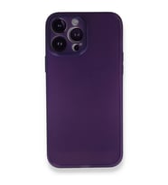 Apple iPhone 14 Pro Kılıf PP Ultra İnce Kapak - Mor
