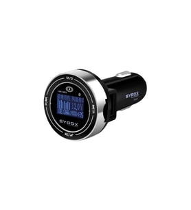 Syrox 2.1A Mp3 Çalar & Araç Şarjı Transmitter  SYX-TM41 (Siyah)