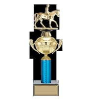 ODAK KUPA - Figürlü Kupalar - At / Binici Figürlü Kupalar FG-052 B - 38 cm