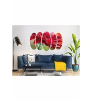 KIRMIZI ÇİÇEK MDF TABLO-0741