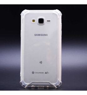 Samsung Galaxy J7 Uyumlu Kılıf Zore Nitro Anti Shock Silikon (Renksiz)