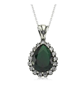 Aya Diamond Gümüş Hürrem Sultan Bayan Kolye