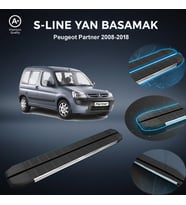 Peugeot Partner S-Line Premium Krom Yan Basamak 2008-2018