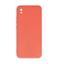 Xiaomi Redmi 9a Kılıf Nano İçi Kadife Silikon - Turuncu