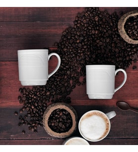 GÜRAL PORSELEN Saturn 2 Adet 250 Cc Mug Bardak