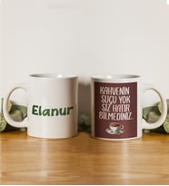 Kişiye Özel Kahvenin Suçu Yok Siz Hatır Bilmediniz Kupa