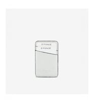 Magsafe Hakiki Deri Kartlık Beyaz Floter (Parlak Beyaz)