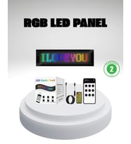 Rgb Led Panel – Uyumlu, Yazı Gif Destekli, Usb Bağlantılı Dekoratif Ekran