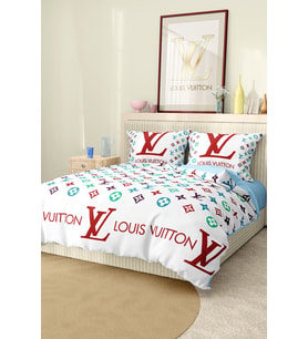 Çift Kişilik Nevresim Takımı Pamuklu Saten Kumaş 6 Parça 3D Dijital Baskı Duvet Cover Set Model.
