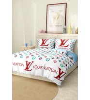 Çift Kişilik Nevresim Takımı Pamuklu Saten Kumaş 6 Parça 3D Dijital Baskı Duvet Cover Set Model.