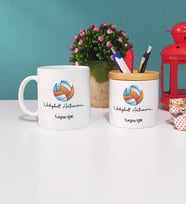 Voleybol Antrenörü Kupa Bardak ve Kalemlik Hediye Seti
