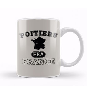 Poitiers France Property of Country Kupa Bardak Porselen