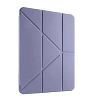 Samsung Galaxy X910 Tab S9 Ultra 14.6 Kılıf Kalemlikli Mars Tablet Kılıfı - Lavender