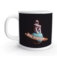 Asosyal Astronot İnsan Sevmiyorum Uzay Tasarım Kupa Bardak