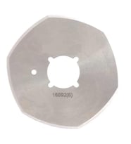 Hard Steel BOM80(6) (16092) Yuvarlak Kesim Motor 6 Köşe Bıçak
