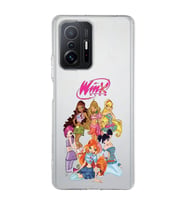 Redmi Mi 11T/Mi 11T Pro Uyumlu Winx Club Desenli Şeffaf Telefon Kılıfı