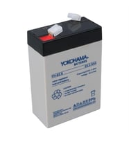 Yokohama YH-62.8 6 Volt - 2.8 Amper Dik Akü (66x33x97 mm) (Siyah)